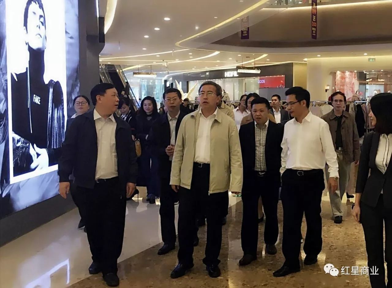 崇左市政府考察团考察重庆金开爱琴海购物公园项目